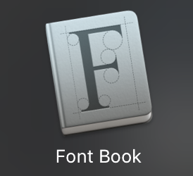 Adding Fonts to your Library on a Mac