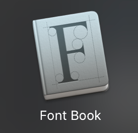 Adding Fonts to your Library on a Mac