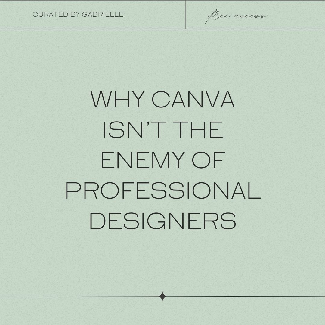 Why I Design Client Content in Canva | Professional Branding Design