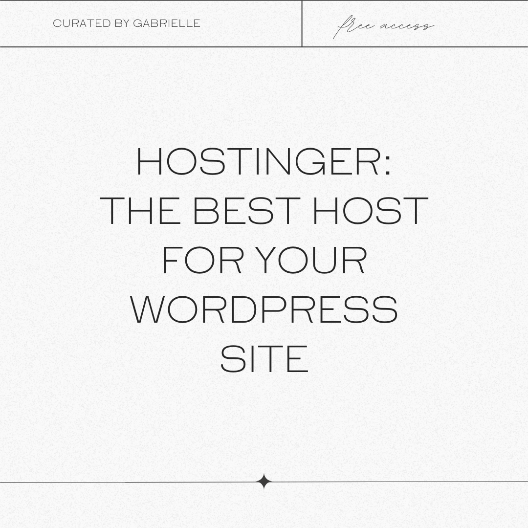 The Best Host for Self Hosted WordPress | Hostinger