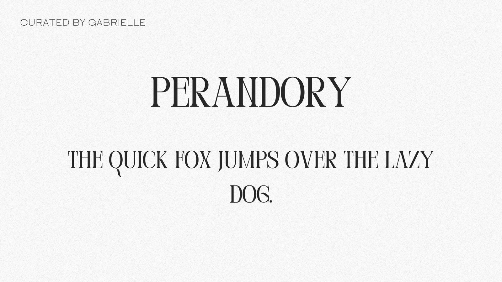 30 - Perandory Witchy Canva font Perandory text example