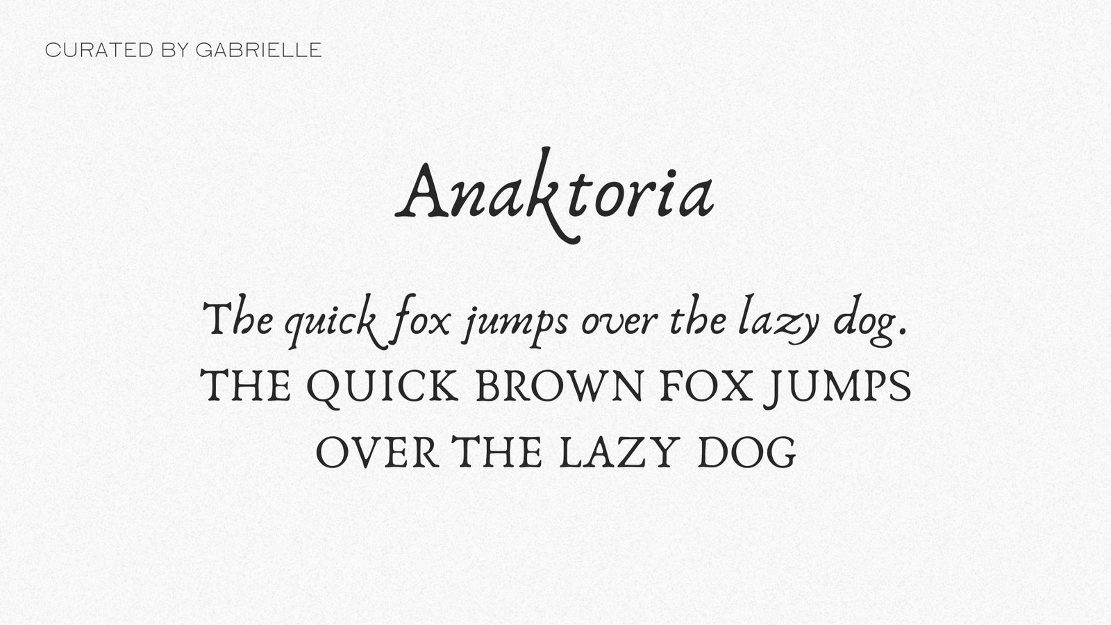 41 - Anaktoria Anaktoria witchy Canva font text sample