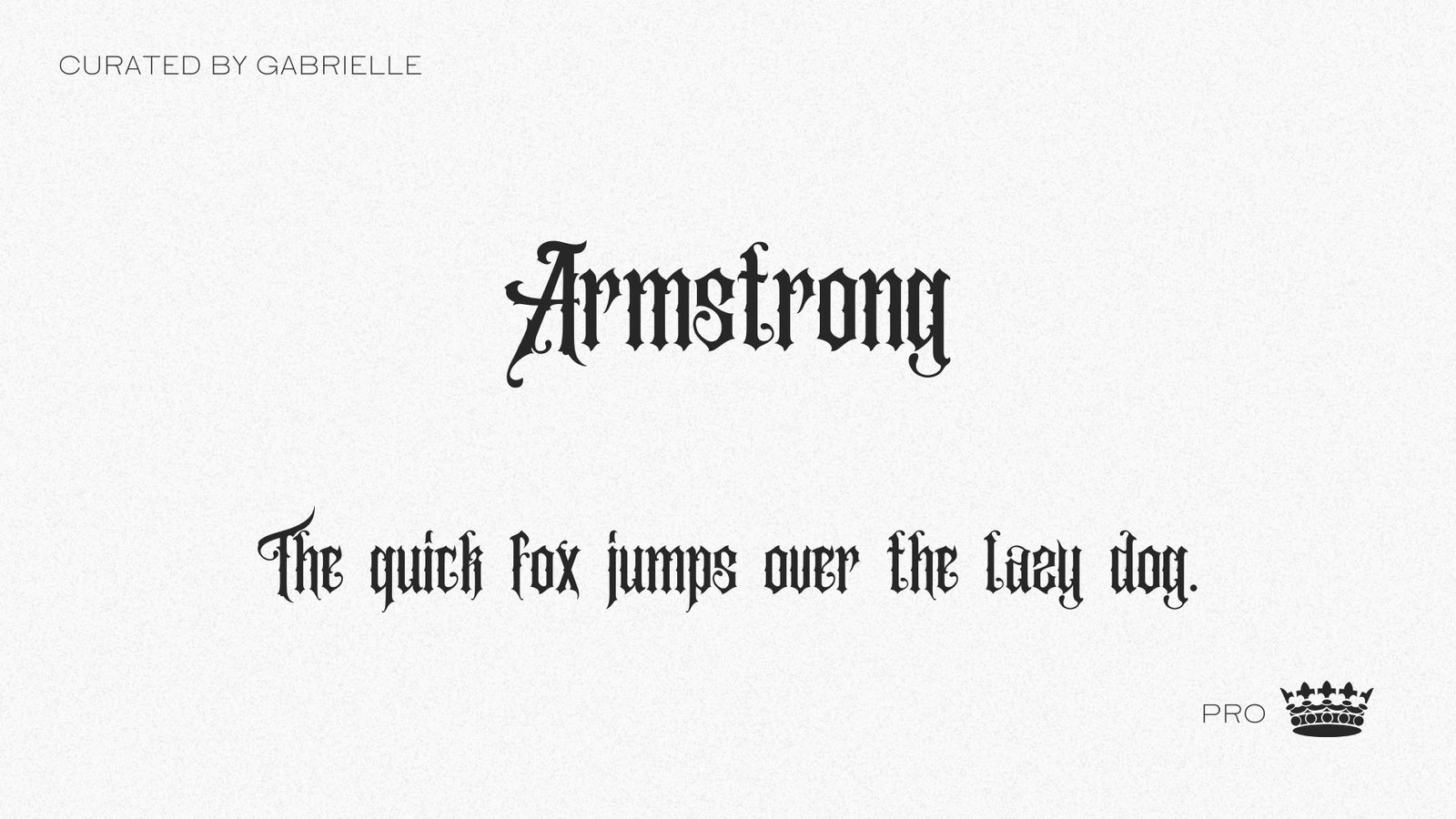 7 - Armstrong Armstrong witchy canva pro font example