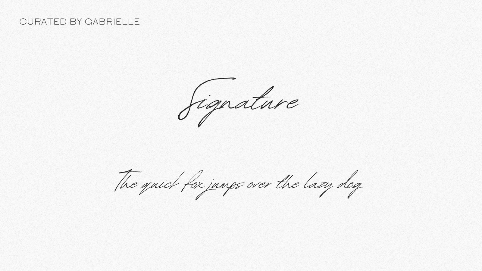 9 - Signature Signature Canva free witchy font text example