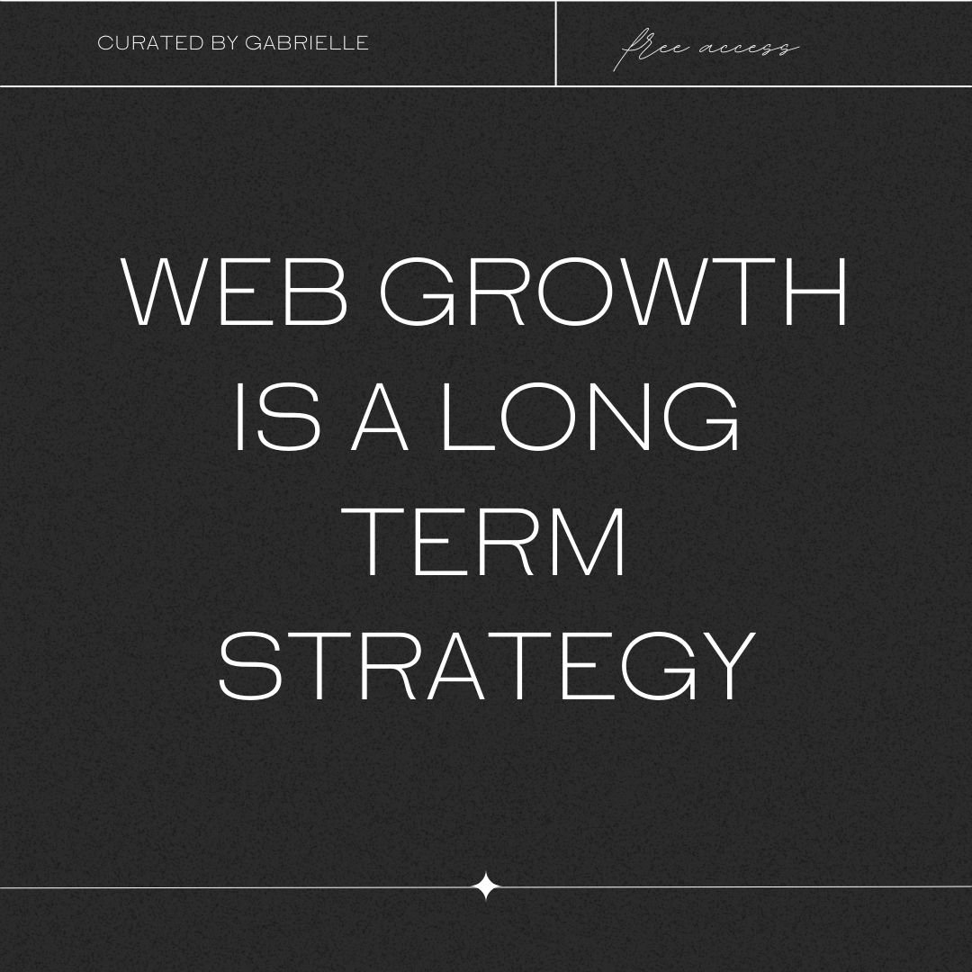 Why Web Growth is a Long Term Strategy | Business Growth