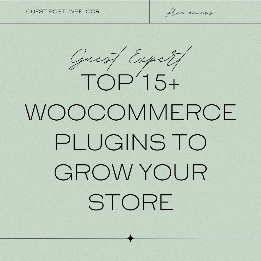 Top 15+ WooCommerce Plugins to Accelerate Your WordPress Store Growth